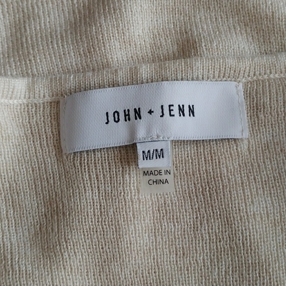 John + Jenn Cold Shoulder Sweater Top M - Picture 7 of 9